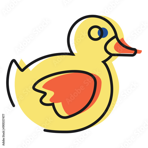 Icon rubber ducky