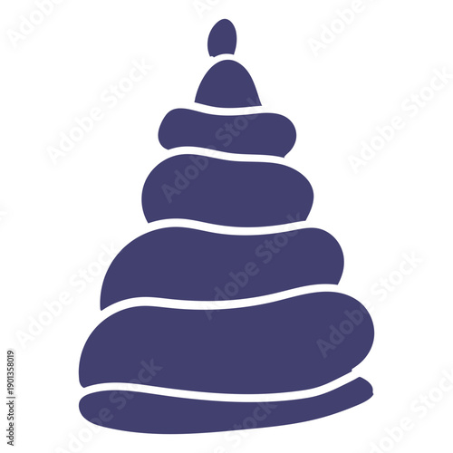 Wooden stacking vector