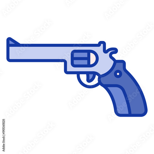 Revolver police flat