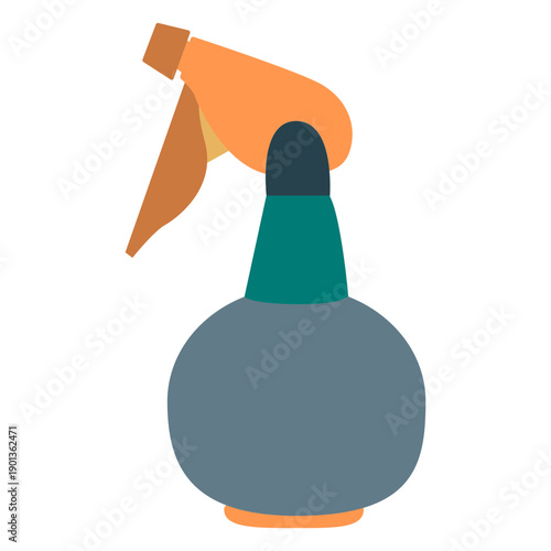Hairdressing spray bottle icon