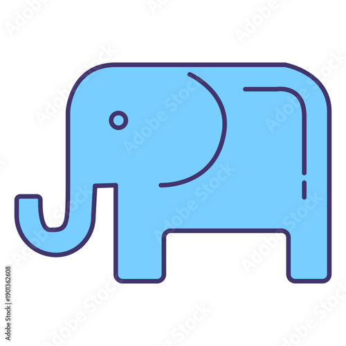 Us republican party symbol element