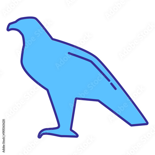 Bald eagle stroke element