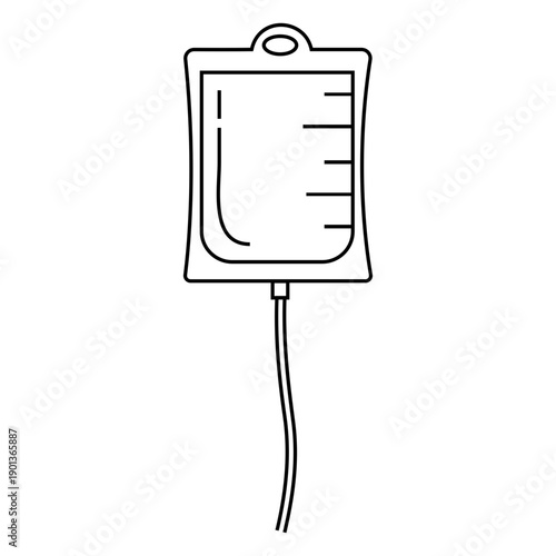 Hospital medical drip stroke