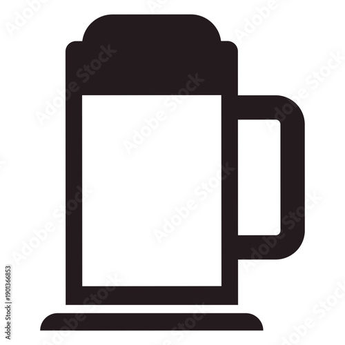 Beer stein black
