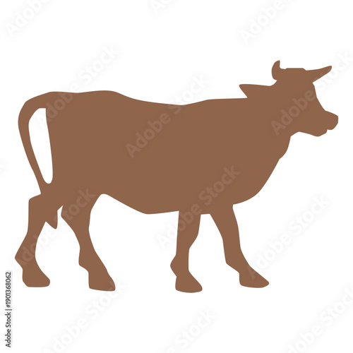 Nativity scene ox silhouette