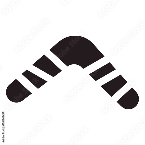 Boomerang weapon black