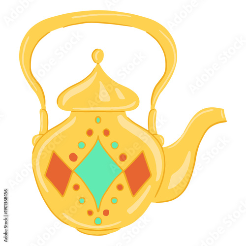 Arabic object teapot