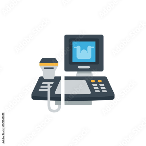 Ultrasound Machine Medical Diagnostic Equipment.