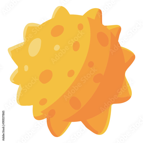 Star sun illustration