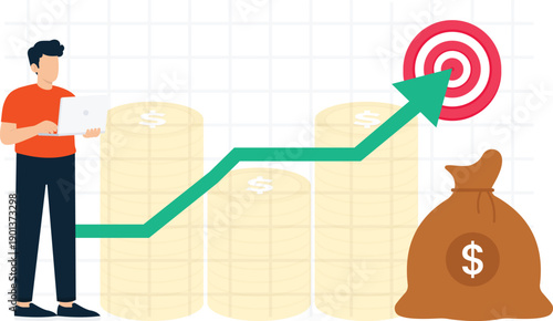 Online shopping digital commerce fashion retail laptop screen customer buying electronic store modern technology web interface mobile application consumer experience