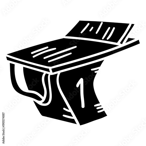 Swimming pool podium