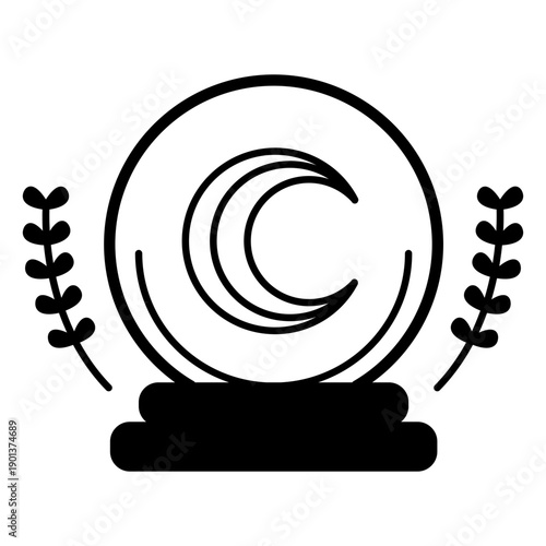 Magic crystal ball stroke