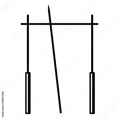 Vault bar stroke equipment