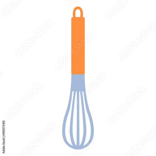 Cooking kitchen balloon whisk flat