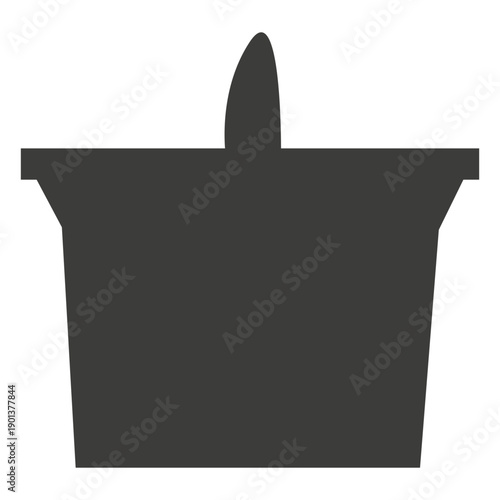 Pillar candle silhouette