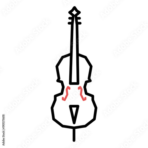 Polygonal violin stroke
