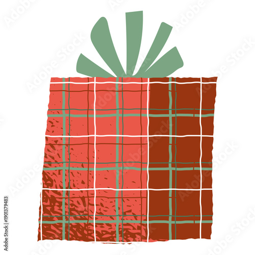 Gift surprise box illustration