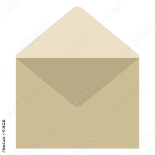 Open envelope flat
