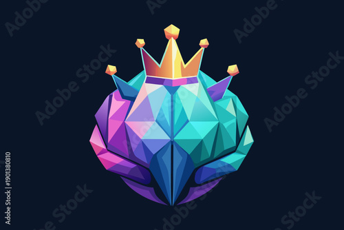 crystal crown brain intelligence
