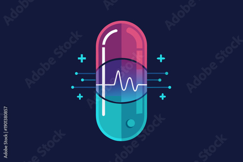 ai capsule technology with neural lines