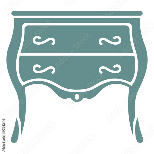 Victorian small drawer dresser