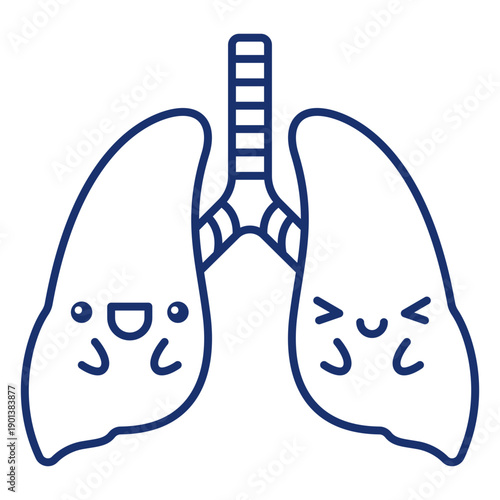 Happy lungs stroke