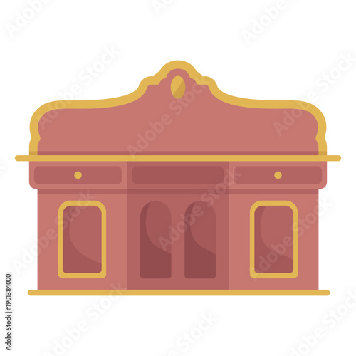 Victorian dressing table illustration