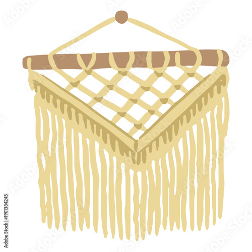 Decorative crochet flat