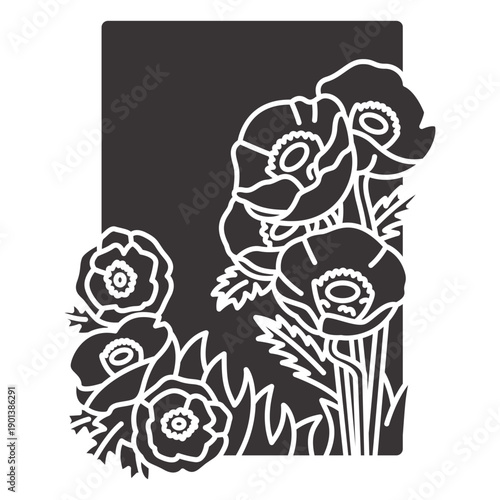 Tomb rose decoration