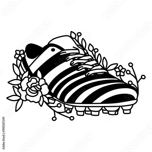 Professional soccer shoe