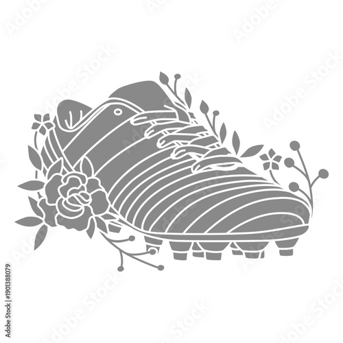 Soccer shoe cut-out