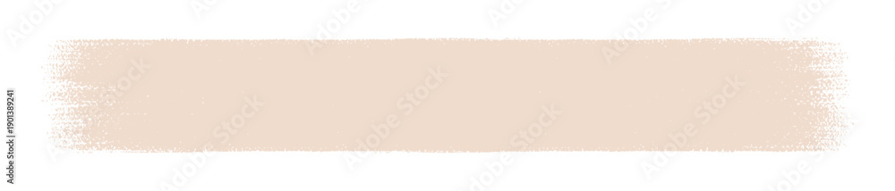 Obraz premium ラフな手書きの茶色い線 - ブラシでまっすぐに描いた太めのラインのシンプルなデザイン装飾パーツ素材