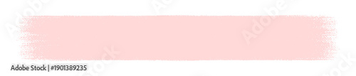ラフな手書きのピンクの線 - ブラシでまっすぐに描いた太めのラインのシンプルなデザイン装飾パーツ素材