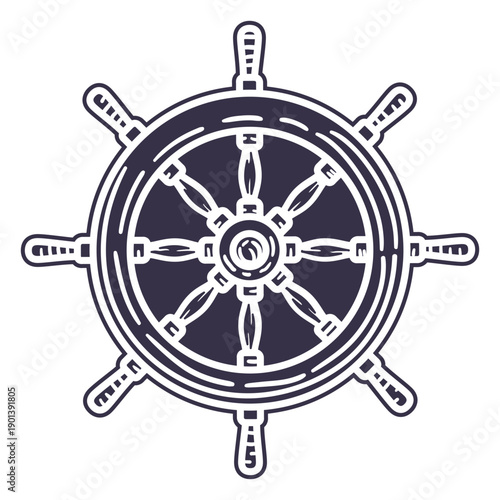 Ships rudder sea transport