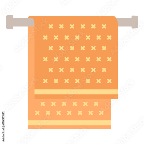 Hand towel semi flat