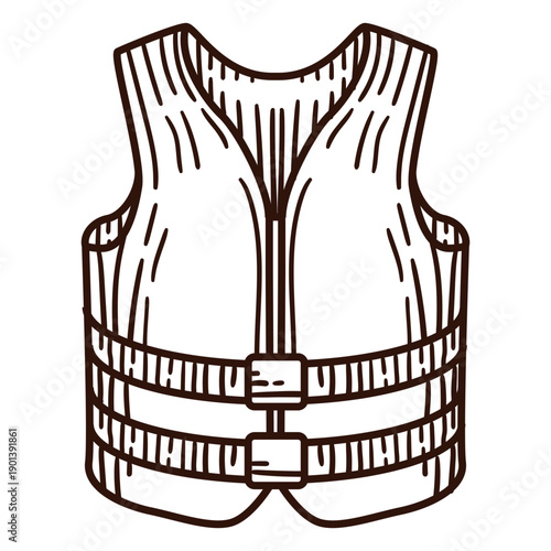 Life saver vest stroke