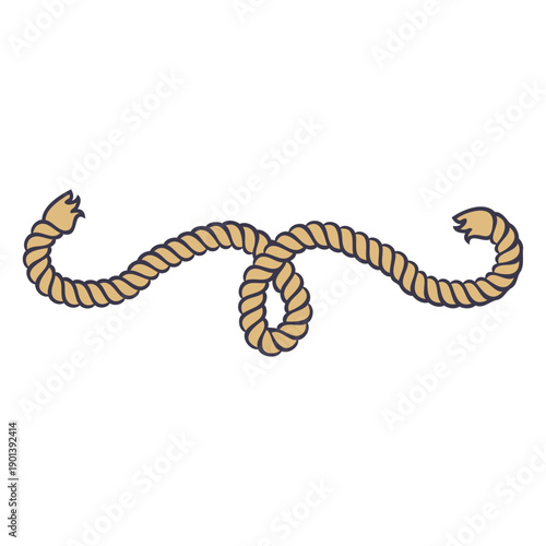 Small knot color stroke