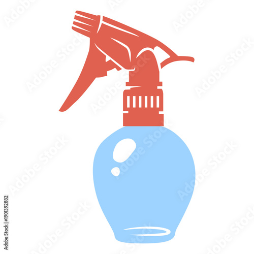 Hair spray color semi flat