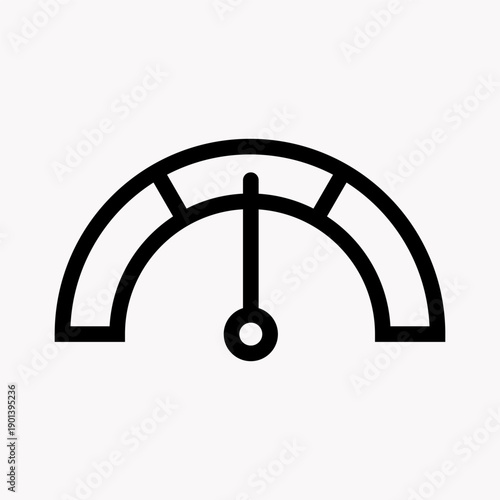 Medium Risk Status Rounded Outline Icon