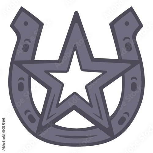 Horseshoe color stroke