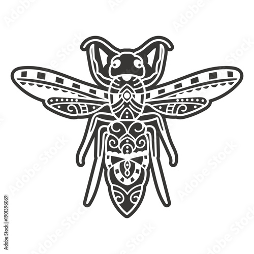Mandala wasp