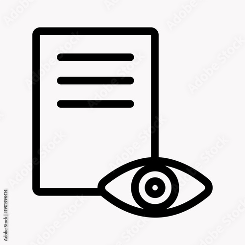 Watchlist Check Rounded Outline Compliance Icon