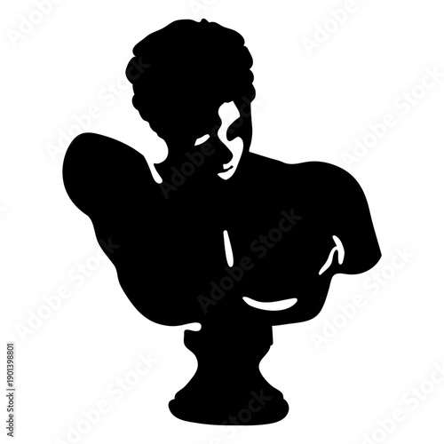 Antique sculpture cut out