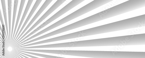 Abstract geometric white and gray color background, vector illustration.