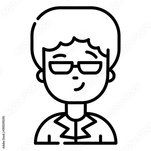 Dude with glasses stroke