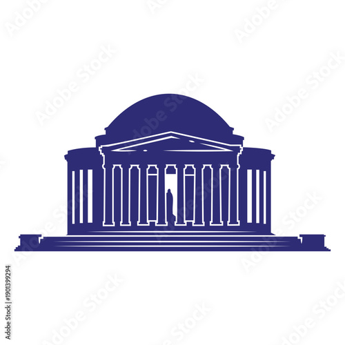 United States Capitol cut out