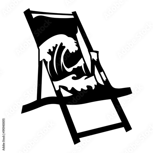 Ocean lounge chair cut out