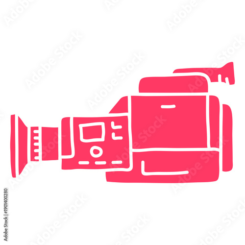 90's videocamera cut out