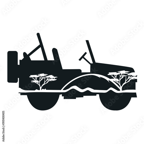 Savana safari cut out