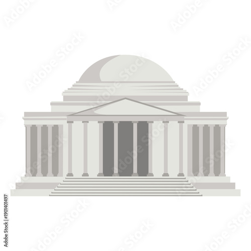 U.S. Capitol semi flat